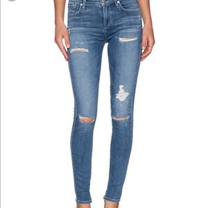 Agolde "Sophie" Hi Rise Skinny Jeans, "Cannes”